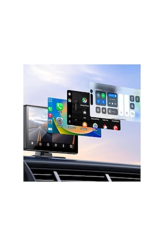 Multimedya Araç Sistemi 9 İnç Hd Ekranlı Carplay & Android Auto Destekli, 4k Ön/ 1k Arka Kamera Entegreli, Blue Diğer