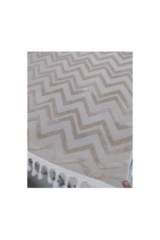İpek Lüx 160x230 4m2 Polyester İplik Dokuma Vizon