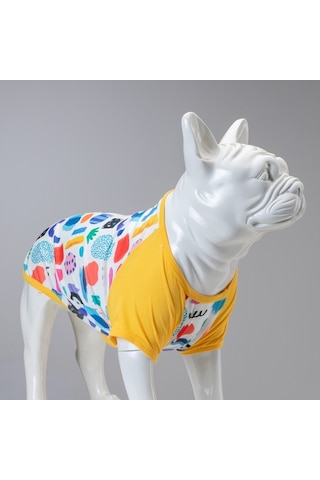 Art Küçük, Orta Ve Büyük Irk Köpek Tshirt