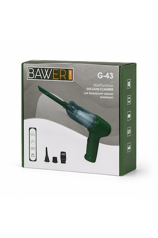Oto Araç Sarjlı El Tipi Basınçlı Hava Üfleme - Süpürge Makine 3 Başlık G-43 5639