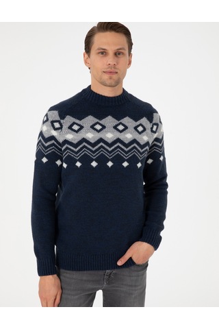 Pierre Cardin Erkek Lacivert Kazak /triko 50296448-vr033 Lacivert