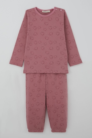 Breeze Kız Bebek Pijama Takımı Tatlı Elmacık Rüyası 9 Ay-3 Yaş, Gülkurusu Gülkurusu