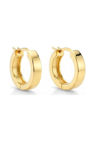 14 Ayar Altın Halka Küpe 857 Gold