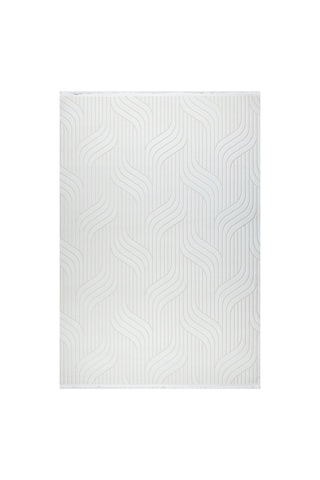 Badelya Home Krem Ekru 6990 Modern Doğal Taban Saçaklı Salon Koridor Mutfak Çocuk Oturma Odası Halı Yolluk 6990-krem