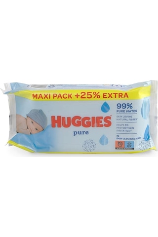 Huggies Pure Yenidoğan Hassas Islak Havlu 72 Yaprak 10'lu Maxi Paket 720 Yaprak
