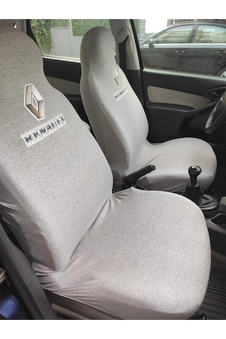 Renault Gri Oto Atlet Servis Kılıfı 4 Parça Ser-0049