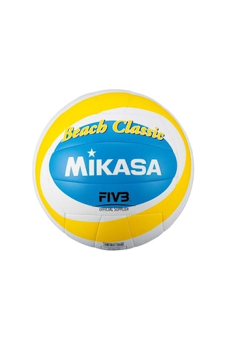 Mikasa Sentetik Deri Plaj Voleybol Topu Bv543c-vxb-ysb Sarı - Mavi