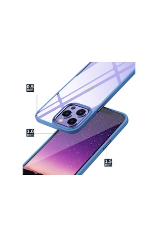 Newface - 524 - iPhone Uyumlu 14 Pro Max Kılıf Power Silikon - Csmo-tex - - Siyah