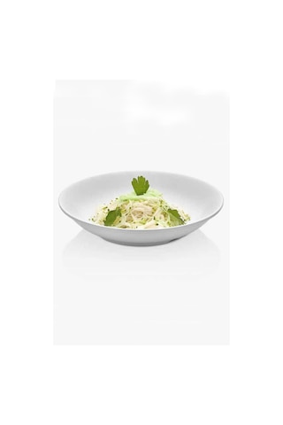 Külsan Termoset Melamin Çukur Tabak 20 Cm 12 Adet - Beyaz