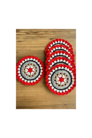 El Örgüsü Bardak Altlığı Handmade Bardak Altlığı Örgü Bardak Altlığı Diğer