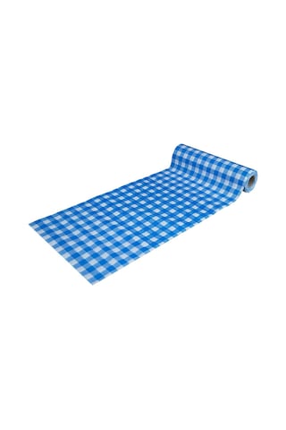 Pratikser Tek Kullanımlık Masa Örtüsü Mavi - 100x150cm - 10Ad/Rulo - Koli