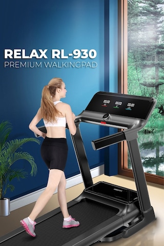 Relax Premium 14 Km Hız Bluetoothlu Uygulama Bağlantılı Katlanabilir Yürüme Ve Koşu Bandı 2.5 Hp Motor