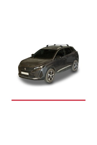 Peugeot 3008 2017-2020 Arası İle Uyumlu Ace-2 Ara Atkı Tavan Barı Gri