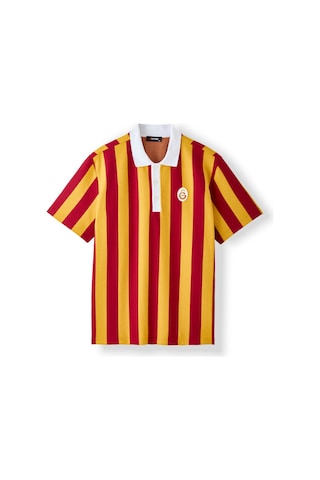 Gsstore Galatasaray Erkek Polo T-shirt E261140 Sarı - Kırmızı