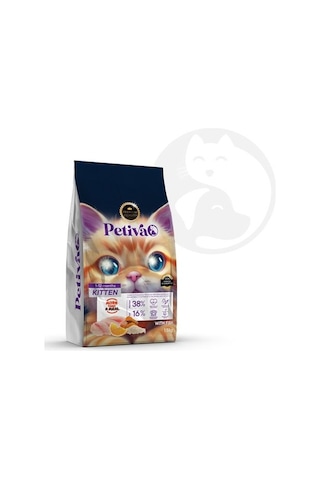 Petiva Pet-102 Balıklı Yavru Kedi Maması 1500 G
