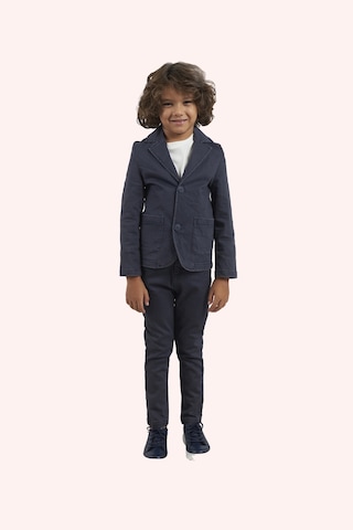 Panço Erkek Çocuk Lacivert Düğmeli Pantolon
