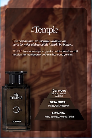 Şık Ve Dekoratif, Çubuklu Oda Kokusu - Difüzör Kundal Scent Of Moment Diffuser 200ml Temple Limon