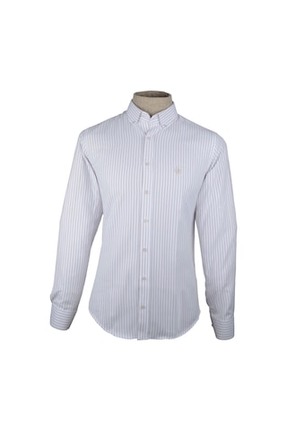 Cengiz İnler İnce King Çizgi Slim Fit Erkek Gömlek 001