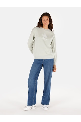 Colin's Colins Yeşil Kadın Sweatshirt Cl1070560 Q1.v2 Mgr Mint Yeşili
