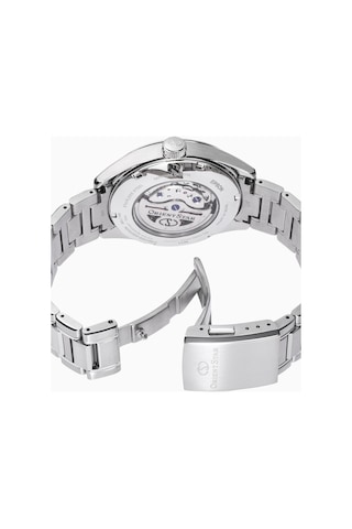 Orient Star Limited Edition Re-bx0009b00b Kurmalı Otomatik Çelik Gri Siyah Kadran 10 Atm 40 Mm Erkek Kol Saati Gri