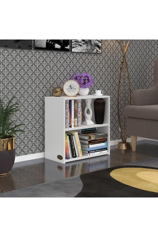 Kenzlife Komodin Riki Byz 60 60 30 Komidin Kitaplık Ayakkabılık Beyaz
