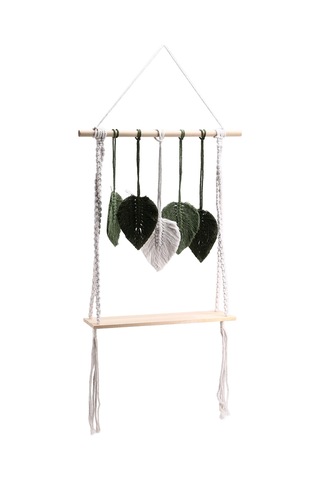 El Yapımı Yaprak Dokuma Akan Ahşap Çubuk Çiçek Havuzu