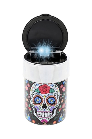 La Catrina Led Işıklı Araç Araba Küllüğü 4 9cm