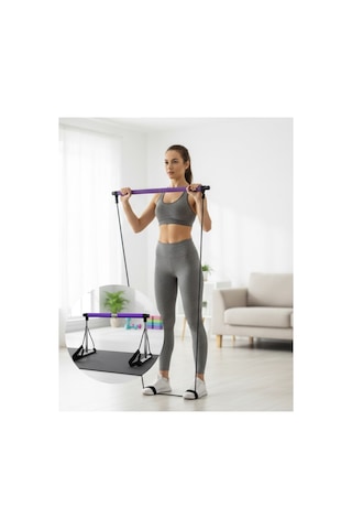 Pilates Bar Egzersiz Aleti Bilek Destekli Çok Yönlü Kullanım - Acaar1492-3932