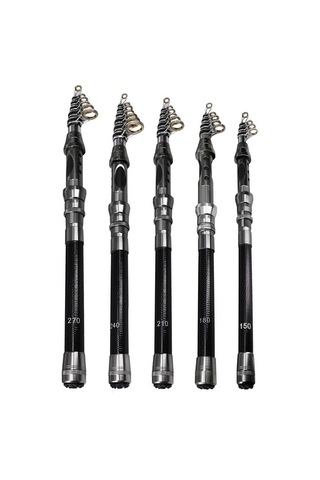 Taşınabilir Hafif Olta Karbon Fiber Teleskopik Olta Ultra Hassas Deniz Tuzlu Su Tatlı Su Olta - Tip 4