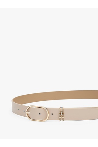 Tommy Hilfiger Kadın Kemer Aw0aw17494acı Beige