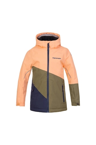Hannah Kigali Jr Çocuk Kayak Mont - Cantaloupe/burnt Olive Çok Renkli