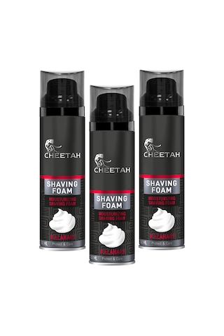 Cheetah Kalahari Nemlendirici Tıraş Köpüğü 3 x 250 ML