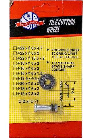 Promaster 52583 Fayans Kesme Yedek Uç 15x6x3mm