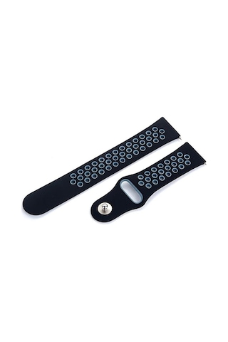 Samsung Galaxy Uyumlu Gear S3 Classic Frontier Silikon Kordon Kayış 22 M