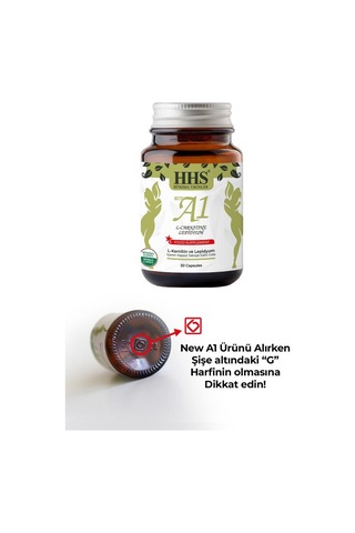 Hhs New A1 L-carntine Lepdium 30 Kapsül Şişe
