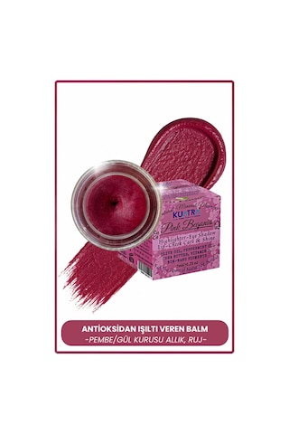 Kuatra Pink Begonia Nemlendirici Işıltı Veren Balm 7 ML