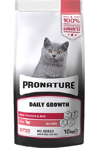 Pronature Tavuklu ve Pirinçli Yavru Kedi Maması 10 KG