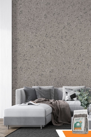 Ventrawall İpek Sıva Kahverengi Duvar Boyası Br10 -1,5 Kg