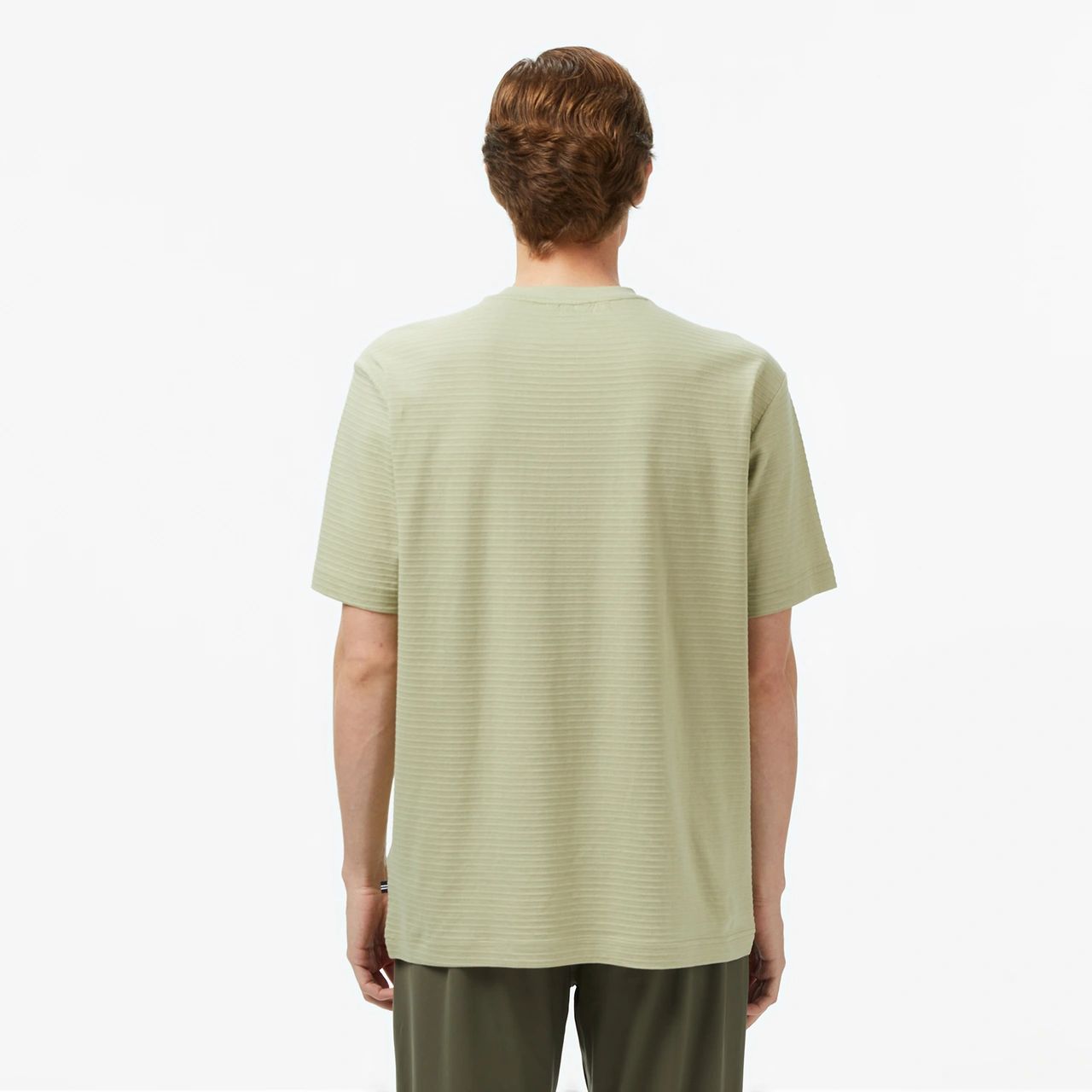 Nautica Erkek Yeşil Regular Fit Çizgili T-shirt Çizgili V55326t Yeşil
