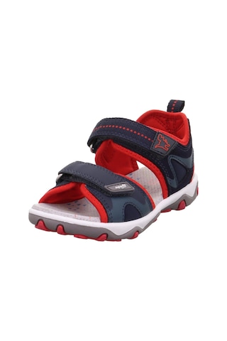 Superfit Mike Çocuk Lacivert Kırmızı Sandalet 009470-8020 Lacivert - Kırmızı