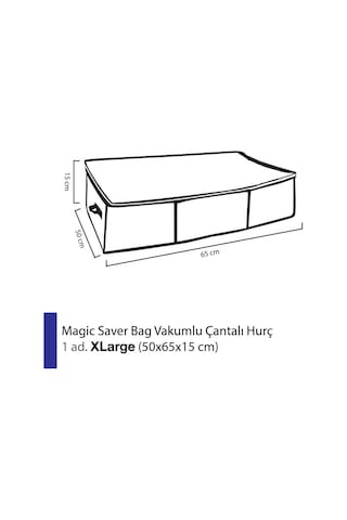 Magic Saver Bag Vakumlu Çantalı Hurç Xlarge