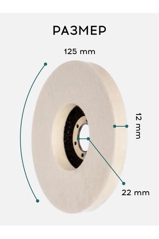 Vasvas Taşlama Makinesi İçin Keçeli Yuvarlak, 125 Mm 437307774