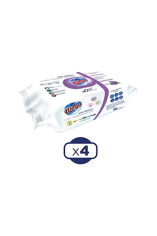 Bingo Lavanta Yüzey Temizleme Havlusu 4 x 96'lı