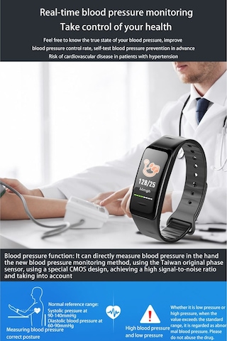 Cbtx B1 0.96" Akıllı Saat (İthalatçı Garantili)