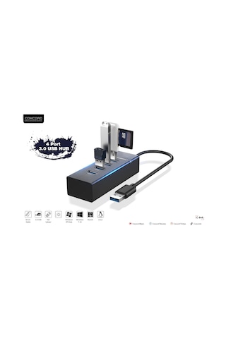 Concord C-848 USB 3.0 4 Port Çoklayıcı
