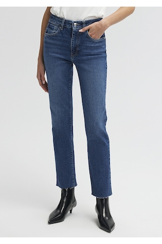 Mavi - Viola Koyu Gölgeli Mavi Premium Jean Pantolon 101048-85290 Lacivert