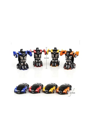 Transformers Oyuncak Araba Bumblebee Robota Dönüşebilen Yellow