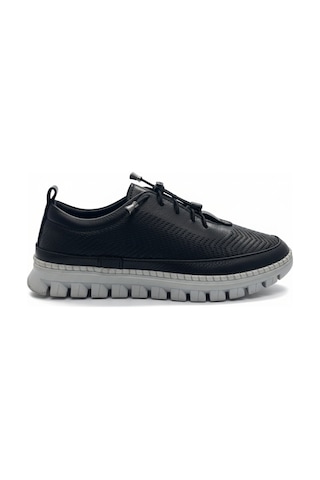 Dosa Shoes Kadın Ortapedik Deri Ayakkabı 01-siyah