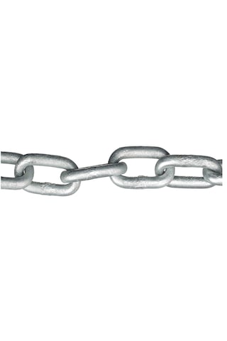 Galvaniz Zincir. 6mm. Sıcak Daldırma Galvaniz Zincir. 1 Metre