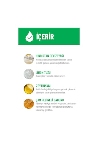 Siveno %100 Doğal Yüzey Temizleyici Bitkisel Leke Çıkarıcı Mermer Fayans Ahşap Yüzeyler 500 ML